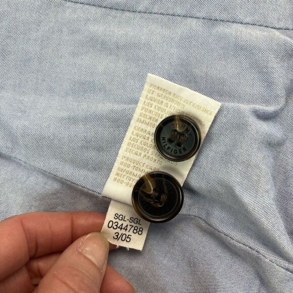 Vintage Tommy Hilfiger Y2K Plaid Blazer S Fitted  Academia School Prep Preppy - Picture 15 of 15